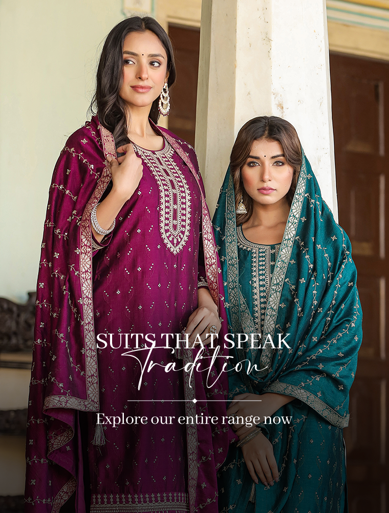 Women's Cotton Printed Kurta Pant With Dupatta -Ahika | Fancy kurti,  Bollywood dress, Women